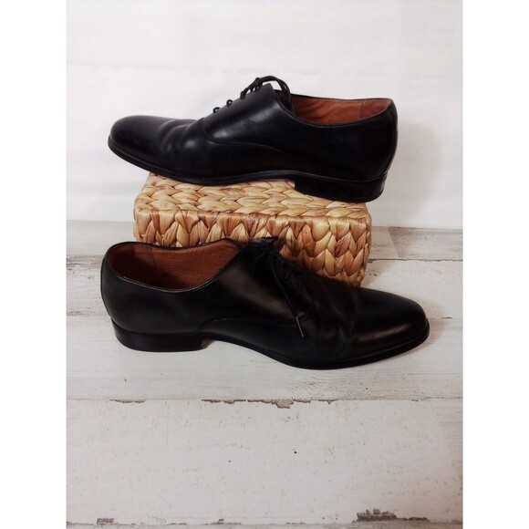 Mens Desai Black Dress Shoes Size 275  ‎   9.5mens US Conversion - Picture 6 of 13